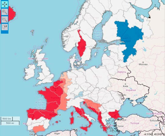 Hydrological outlooks (all by ECMWF)