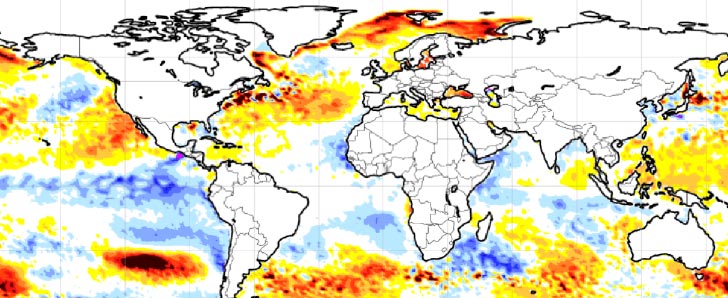 SST anomaly