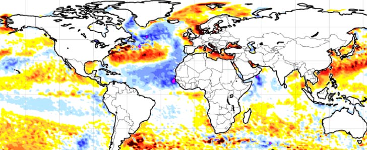 SST anomaly