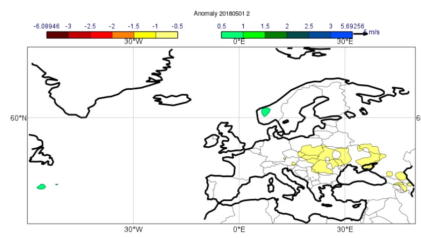 ECMWF monthly precipitation