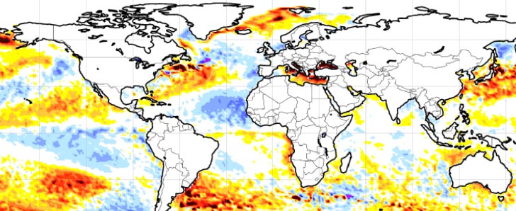 SST anomaly