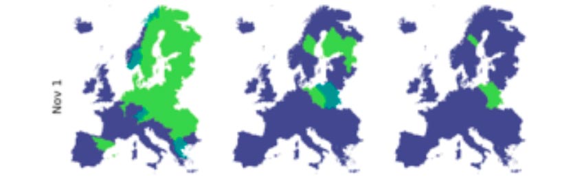 ECMWF monthly precipitation