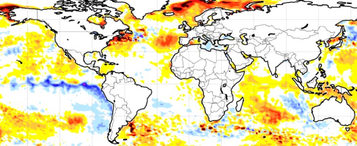 SST anomaly