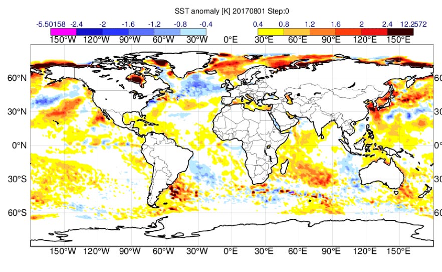 SST anomaly